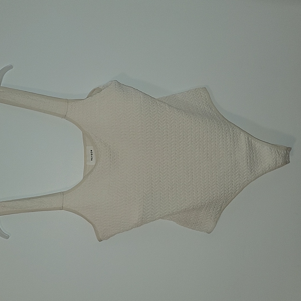 Cream Heyson Bodysuit size Large